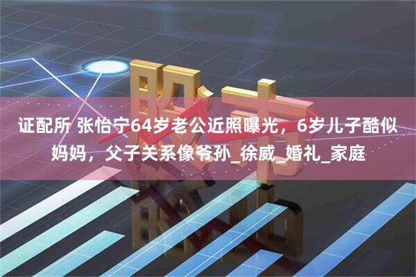 证配所 张怡宁64岁老公近照曝光，6岁儿子酷似妈妈，父子关系像爷孙_徐威_婚礼_家庭